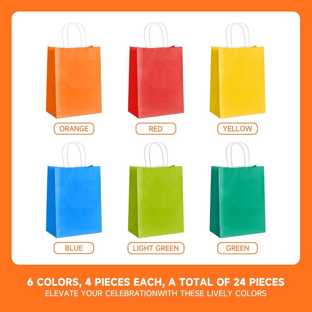 24 Pack Small Rainbow Colored  - Wedding Supply In Bulk recension och pris