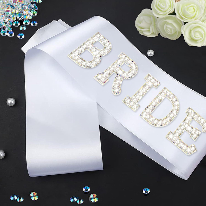 1pc 2025 Bride To Be Shoulder  - Wedding Water Supply recension och pris