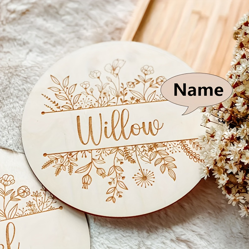 Personalized Floral Engraved N - Wedding Party Supply recension och pris