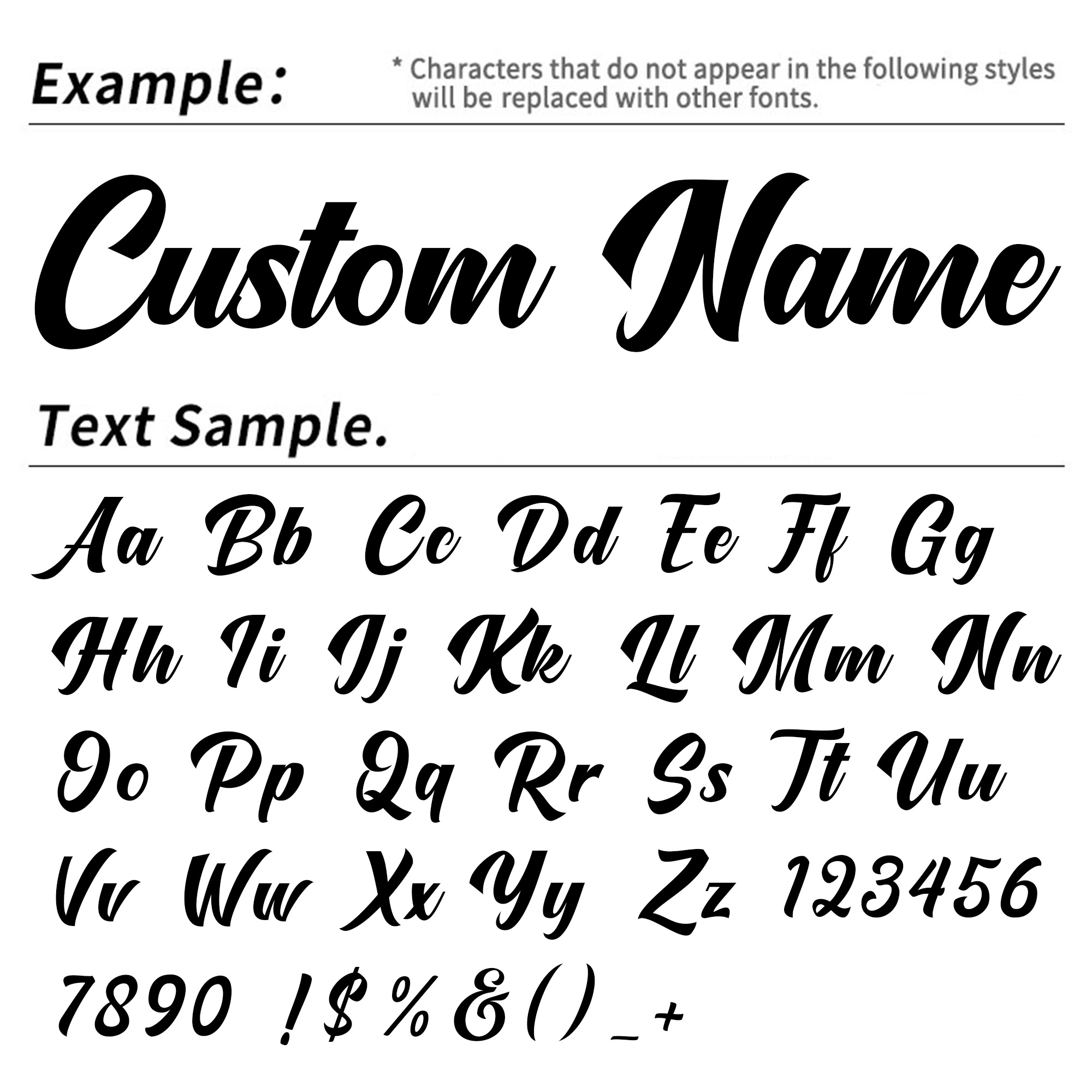 3PCS Custom Name Stickers Pers - Wedding Party Supply recension och pris