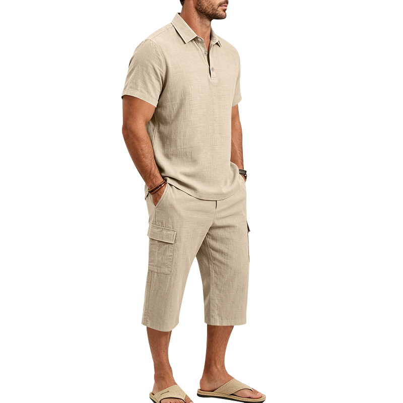 Men's Linen Breathable Loose P - Wedding Job recension och pris