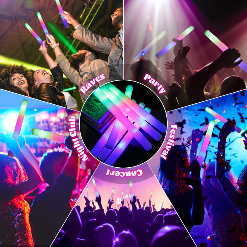 30Pcs LED Glow Sticks Bulk Col - Wedding Supply In Bulk recension och pris