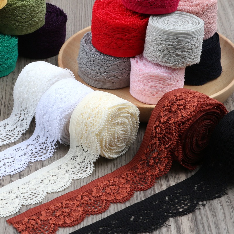 1/2/5 Yard 2.5cm Wide Cotton S - Wedding Water Supply recension och pris