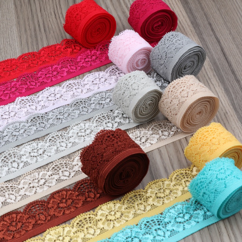1/2/5 Yard 2.5cm Wide Cotton S - Wedding Water Supply recension och pris