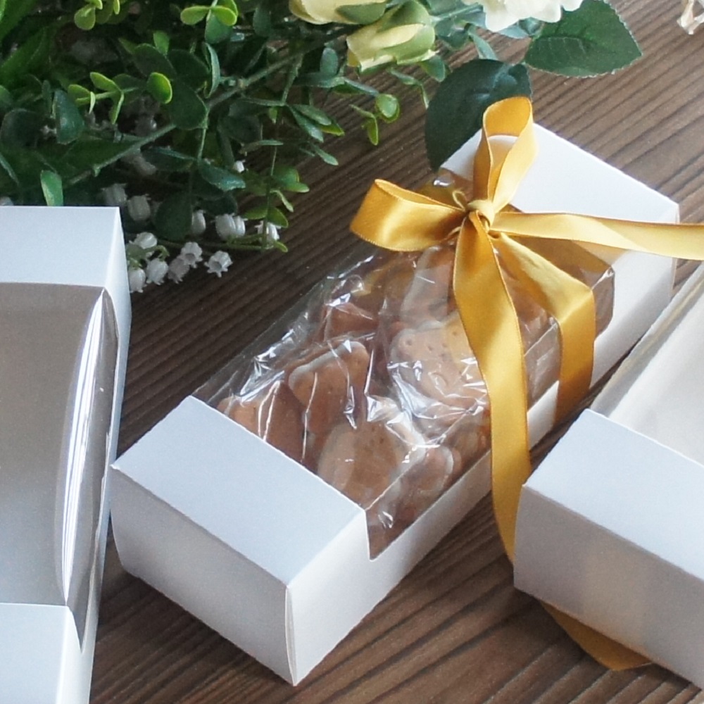 22*8*6cm 10pcs Pure White Box  - Wedding Cake Supply recension och pris