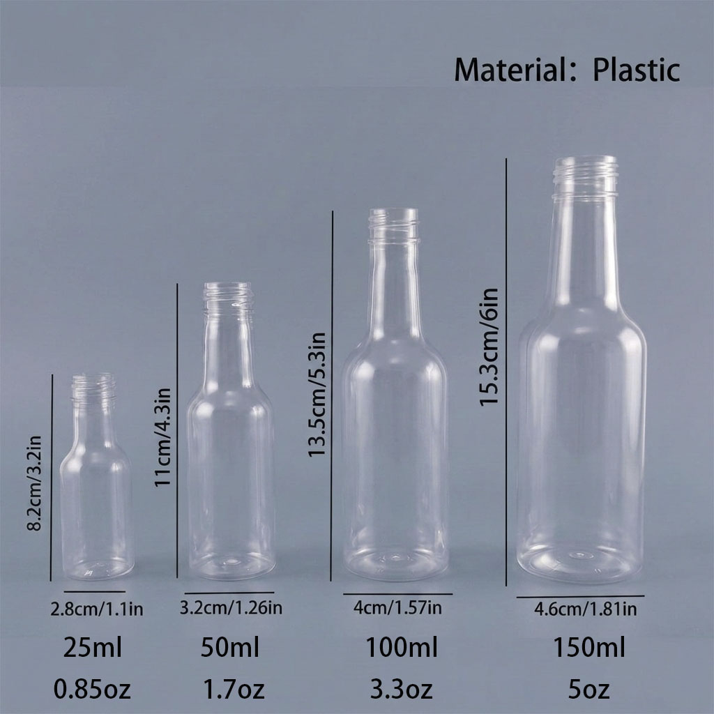 37pcs/5pcs Mini Plastic Bottle - Wedding Water Supply recension och pris