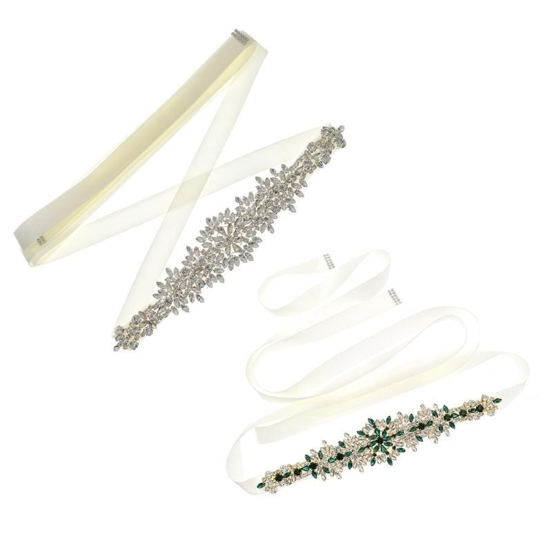 652F Shining Bridal Sash Belt  - Bridal Sash Ribbon recension och pris