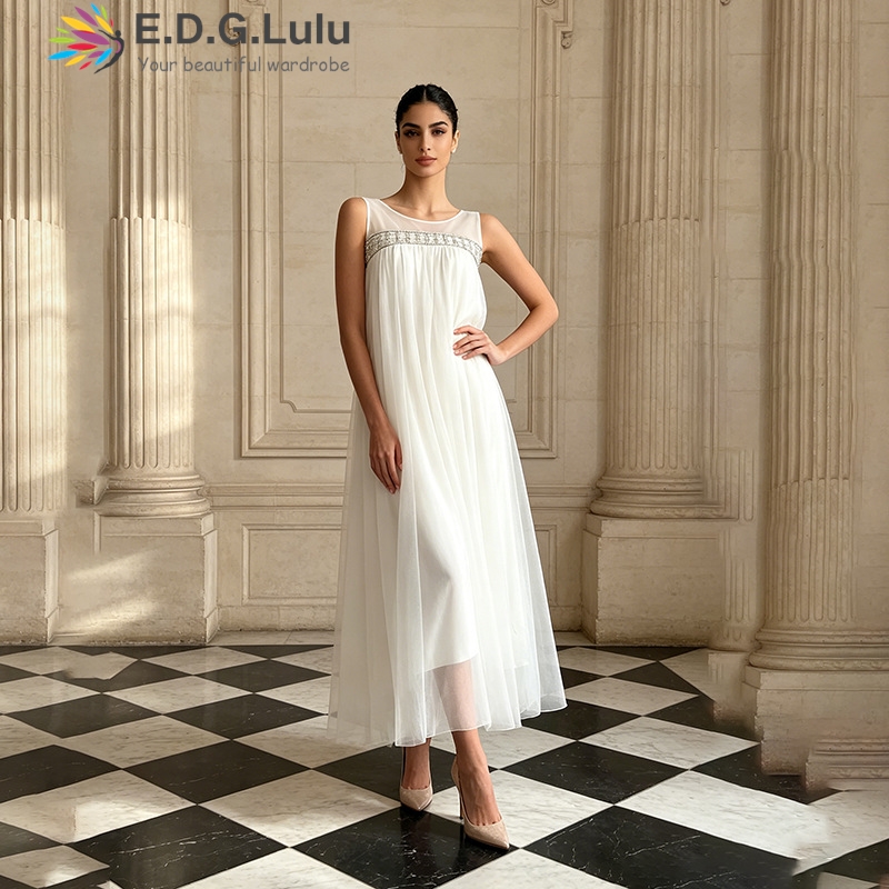 EDGLuLu High Quality O Neck Na - Wedding Lulu recension och pris