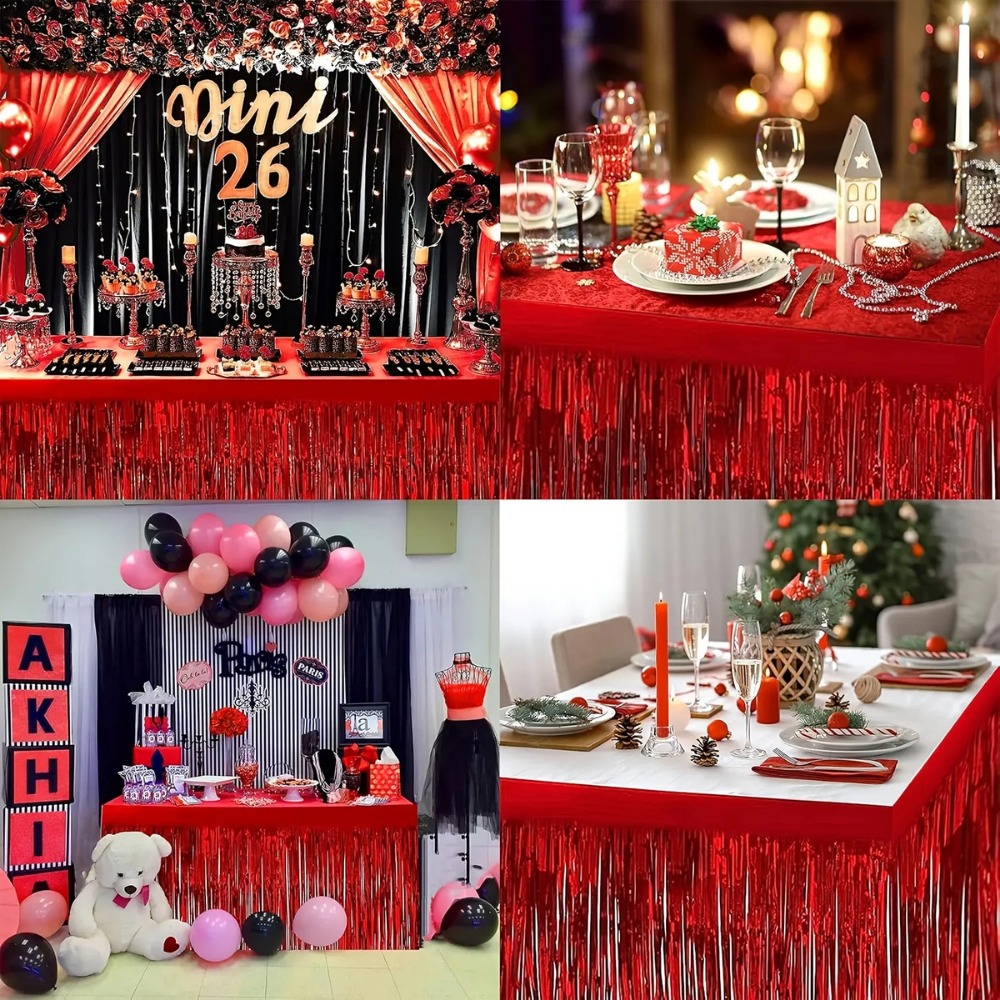 22Pcs Red Foil Streamers & Red - Wedding Supply Canada recension och pris