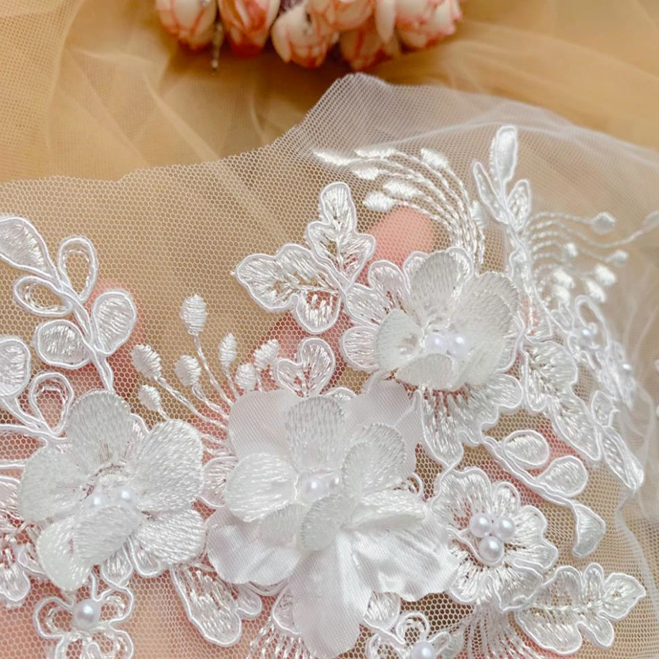 Pearl Lace Border Line, 3D Mir - Wedding Supply Online recension och pris