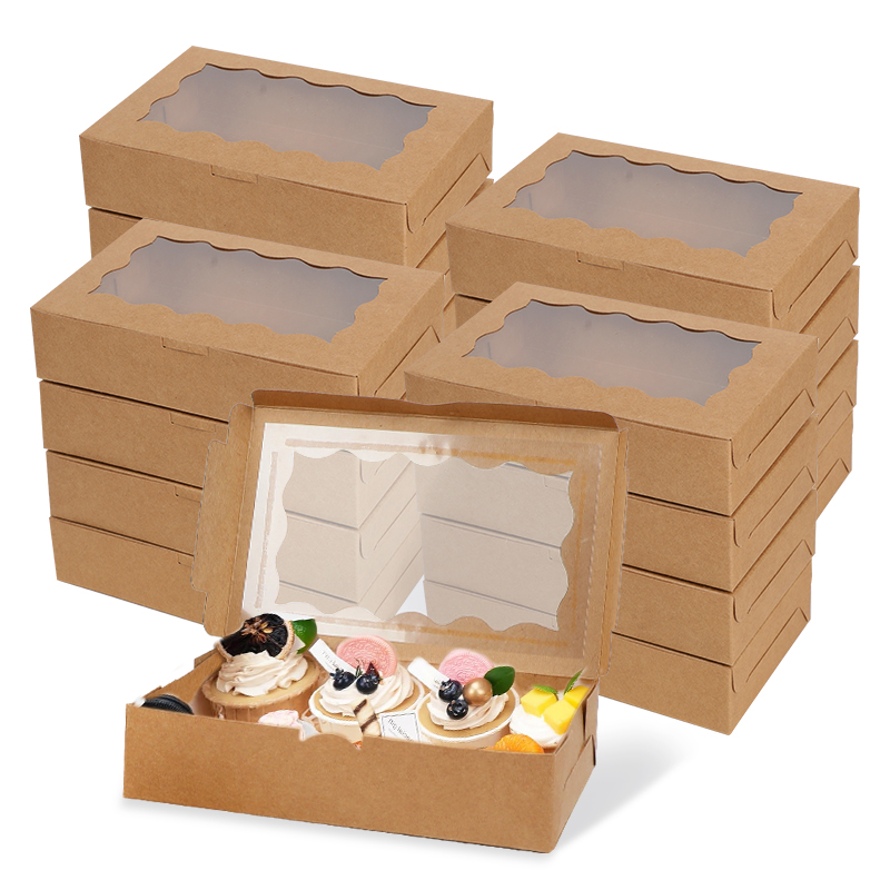 5/10/20pcs Cake Bakery Box Wit - Wedding Cake Supply recension och pris