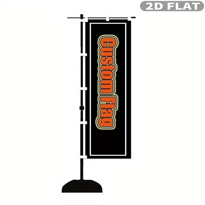 1pc 2D FLAT Custom Nobori Flag - Wedding Party Supply recension och pris