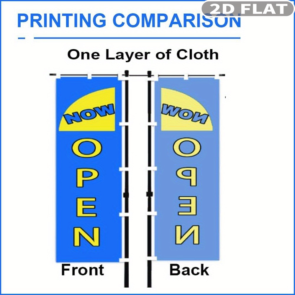 1pc 2D FLAT Custom Nobori Flag - Wedding Party Supply recension och pris