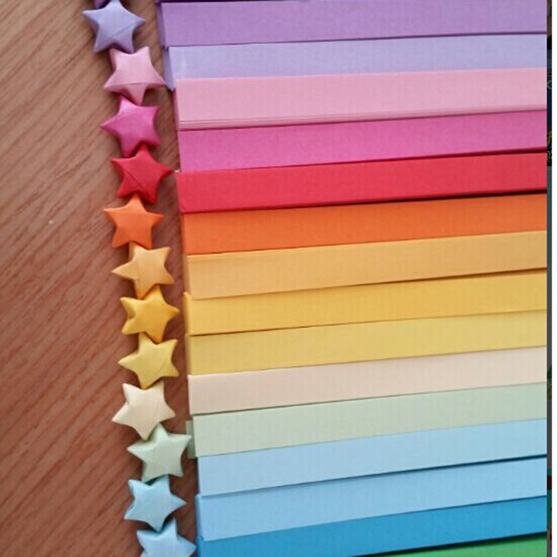 27 Colors Double Sided Origami - Papercraft Supply Ribbon recension och pris