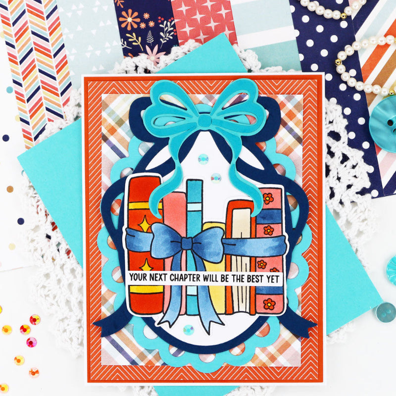 Ribbons and Bows Frames Metal  - Papercraft Supply Ribbon recension och pris