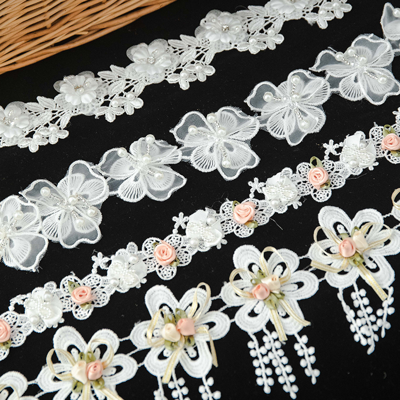 Lace For Crafts 3D Flower Embr - Wedding Water Supply recension och pris