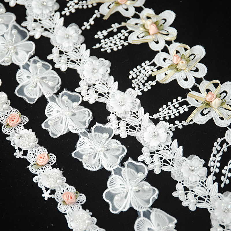 Lace For Crafts 3D Flower Embr - Wedding Water Supply recension och pris