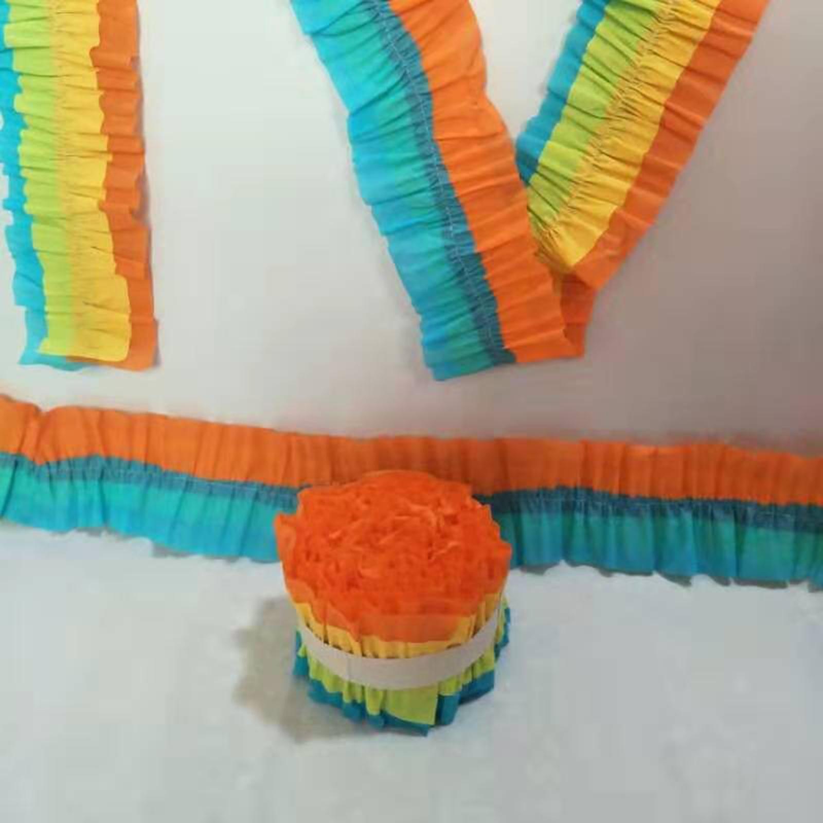 2 Pieces Wrinkle Paper Roll Cr - Papercraft Supply Ribbon recension och pris